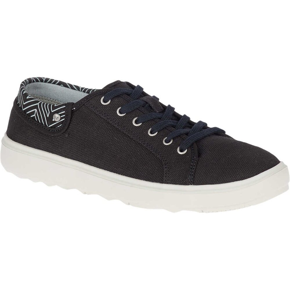 LIGHT WEAR Merrell Around Town City Lace Canvas Sneakers: sz 9 black lightweight
